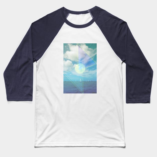 The Seas Be Ours Baseball T-Shirt by SlothgirlArt